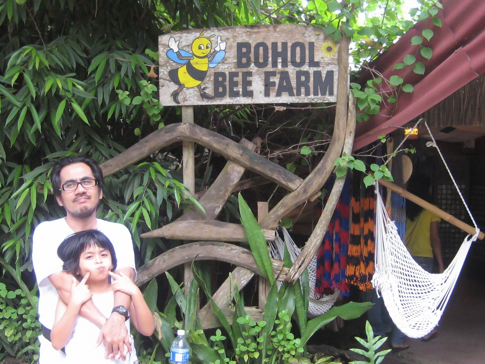 Bohol Bee Farm overlooking the sea